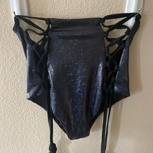 Metallic Rave Bottoms